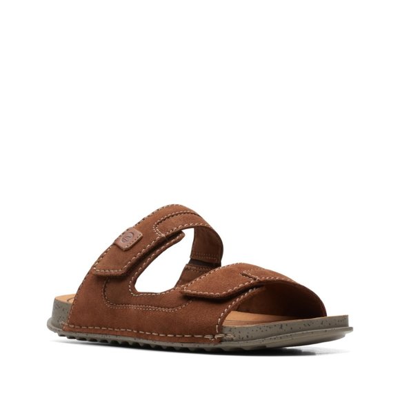 Clarks Men\'s Crestview Easy cola Slide Sandals Men\'s Shoes main image 7